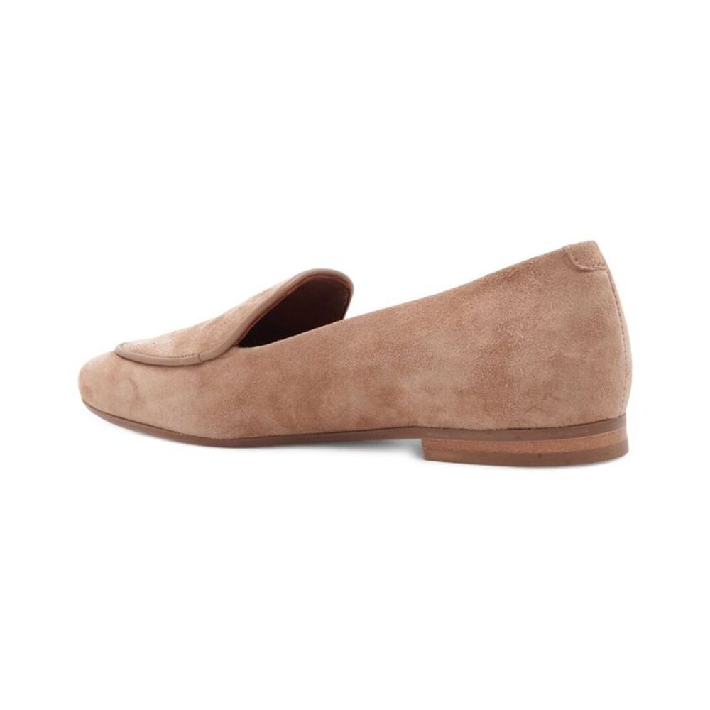 Aquatalia Calandra Waterproof Suede Loafer, Beige - Picture 2 of 5